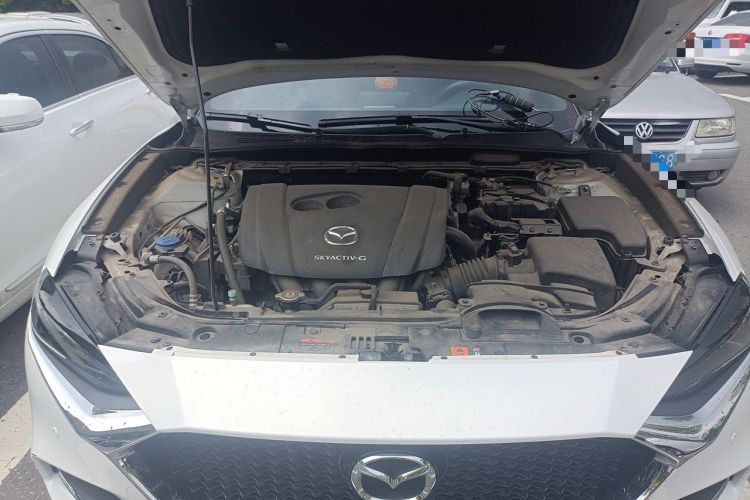 Used Mazda CX-4 2021 2.0L Automatic Two-Wheel Drive Blue Sky Exploration Edition Engine Bay