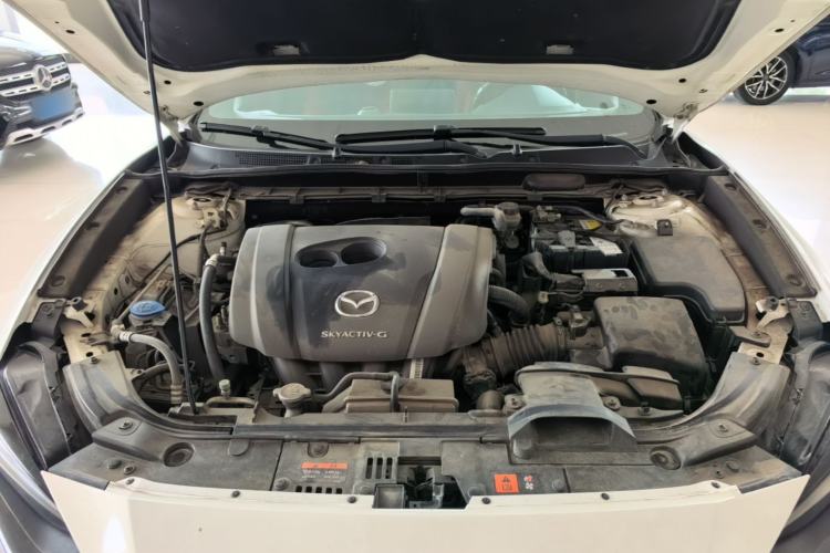 Used Mazda CX-4 2021 2.0L Automatic Two-Wheel Drive Blue Sky Exploration Edition Engine Bay