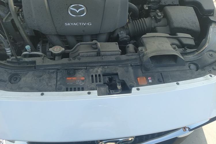 Used Mazda CX-4 2021 2.0L Automatic Two-Wheel Drive Blue Sky Exploration Edition Engine Bay