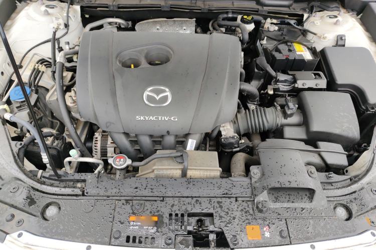 Used Mazda CX-4 2021 2.0L Automatic Two-Wheel Drive Blue Sky Exploration Edition Engine Bay