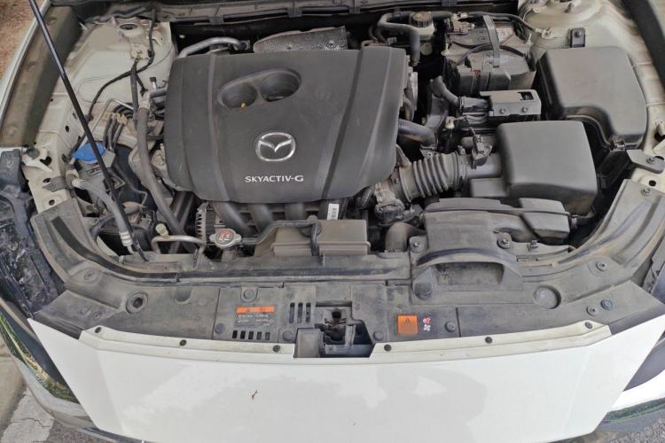 Used Mazda CX-4 2021 2.0L Automatic Two-Wheel Drive Blue Sky Exploration Edition Engine Bay
