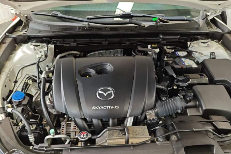 Used Mazda CX-4 2021 2.0L Automatic Two-Wheel Drive Blue Sky Exploration Edition Engine Bay