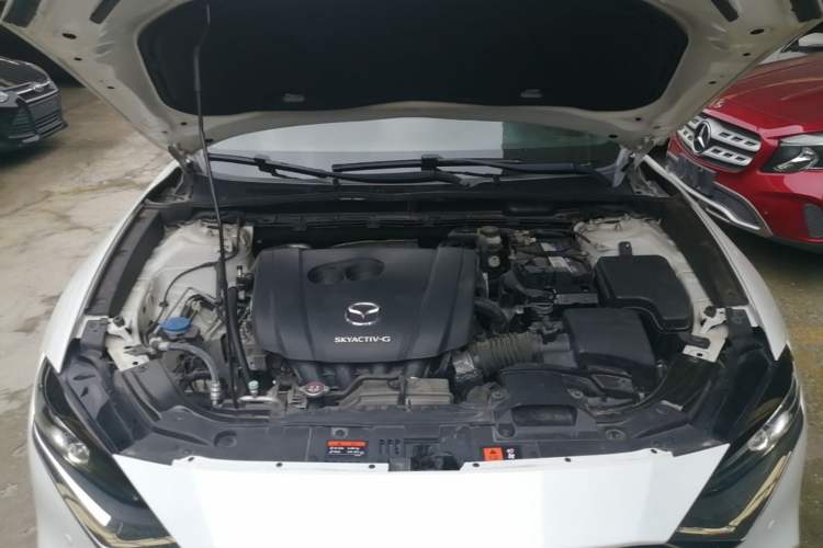 Used Mazda CX-4 2021 2.0L Automatic Two-Wheel Drive Blue Sky Exploration Edition Engine Bay