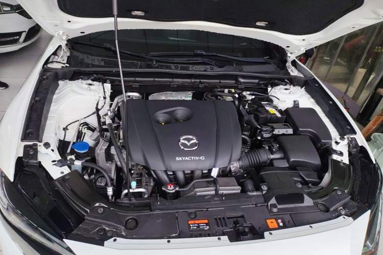Used Mazda CX-4 2021 2.0L Automatic Two-Wheel Drive Blue Sky Luxury Edition Engine Bay