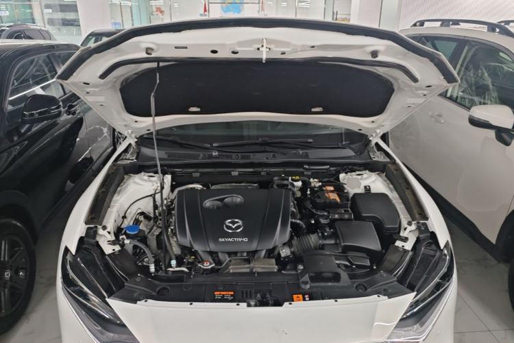 Used Mazda CX-4 2021 2.0L Automatic Two-Wheel Drive Blue Sky Exploration Edition Engine Bay