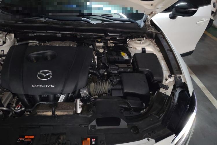 Used Mazda CX-4 2021 2.0L Automatic Two-Wheel Drive Blue Sky Exploration Edition Engine Bay Left