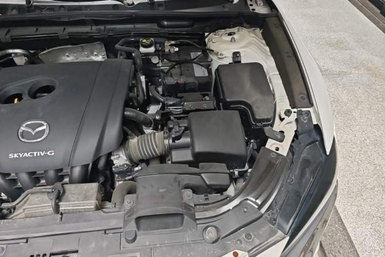 Used Mazda CX-4 2021 2.0L Automatic Two-Wheel Drive Blue Sky Luxury Edition Engine Bay Left