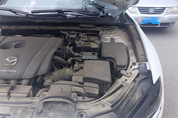 Used Mazda CX-4 2021 2.0L Automatic Two-Wheel Drive Blue Sky Exploration Edition Engine Bay Left