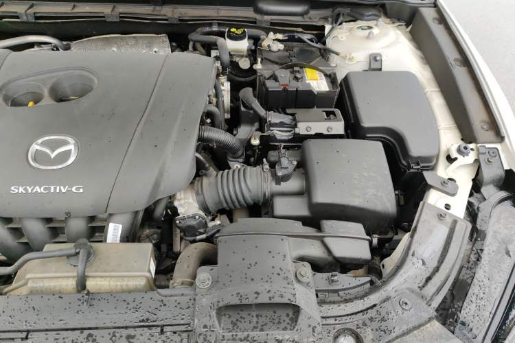 Used Mazda CX-4 2021 2.0L Automatic Two-Wheel Drive Blue Sky Exploration Edition Engine Bay Left
