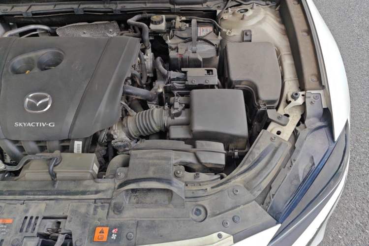 Used Mazda CX-4 2021 2.0L Automatic Two-Wheel Drive Blue Sky Exploration Edition Engine Bay Left