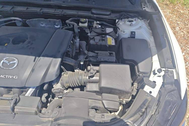 Used Mazda CX-4 2021 2.0L Automatic Two-Wheel Drive Blue Sky Dynamic Edition Engine Bay Left
