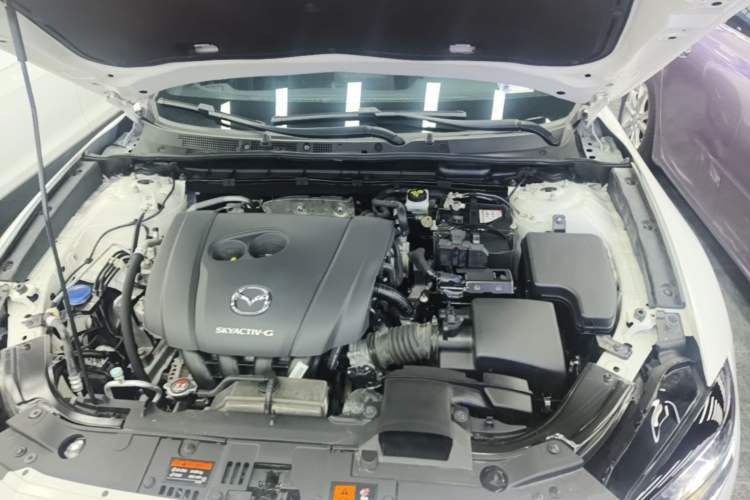 Used Mazda CX-4 2021 2.0L Automatic Two-Wheel Drive Blue Sky Exploration Edition Engine Bay