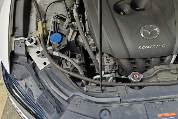Used Mazda CX-4 2021 2.0L Automatic Two-Wheel Drive Blue Sky Luxury Edition Engine Bay Right