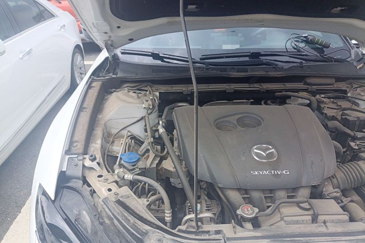 Used Mazda CX-4 2021 2.0L Automatic Two-Wheel Drive Blue Sky Exploration Edition Engine Bay Right