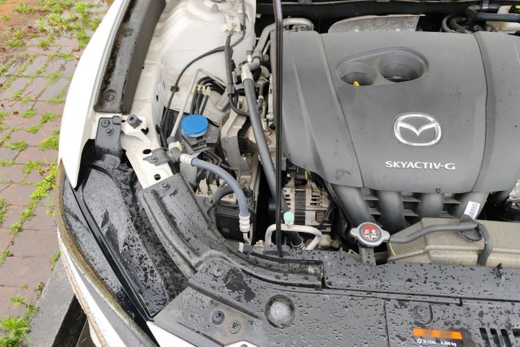 Used Mazda CX-4 2021 2.0L Automatic Two-Wheel Drive Blue Sky Exploration Edition Engine Bay Right