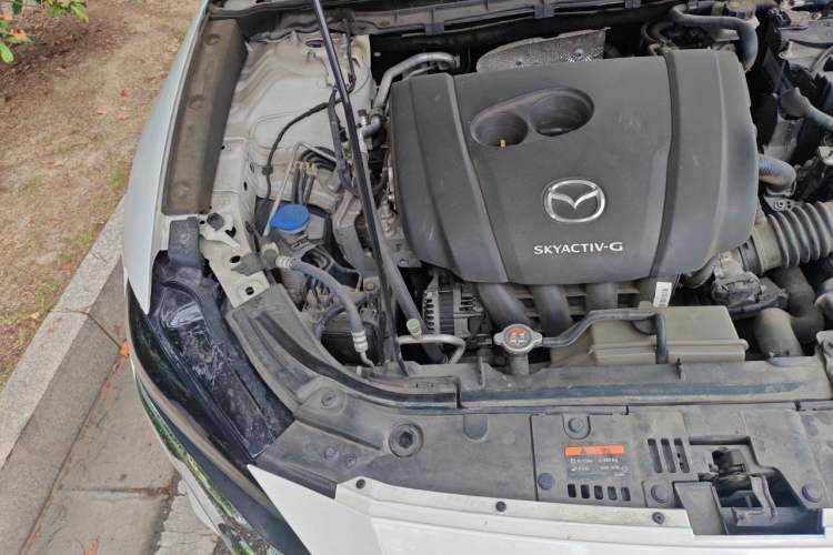 Used Mazda CX-4 2021 2.0L Automatic Two-Wheel Drive Blue Sky Exploration Edition Engine Bay Right