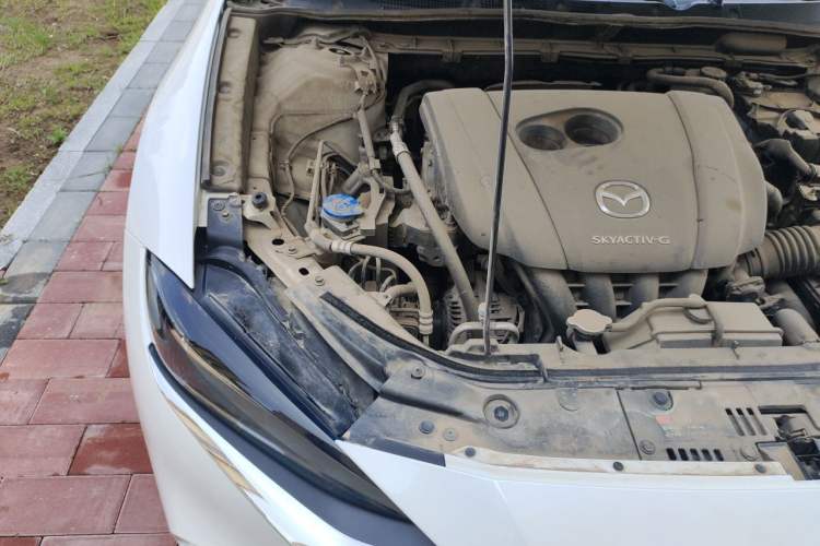 Used Mazda CX-4 2021 2.0L Automatic Two-Wheel Drive Blue Sky Dynamic Edition Engine Bay Right