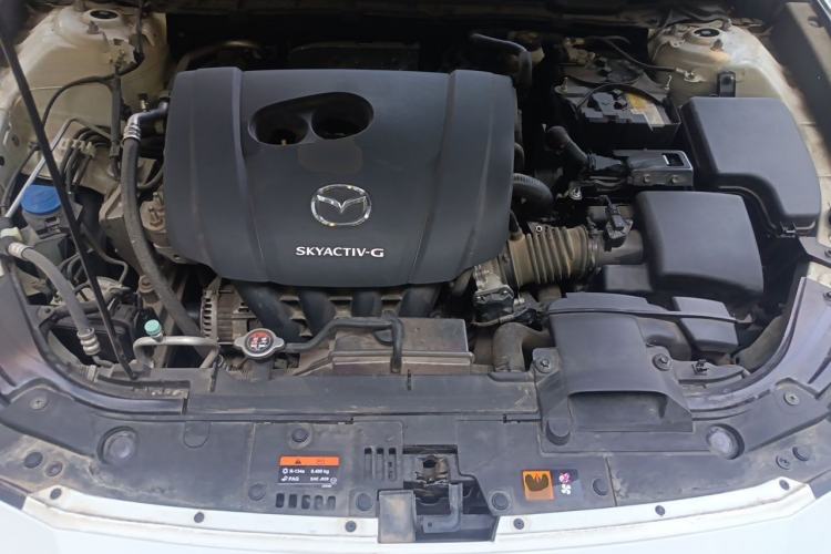 Used Mazda CX-4 2021 2.0L Automatic Two-Wheel Drive Blue Sky Exploration Edition Engine Bay