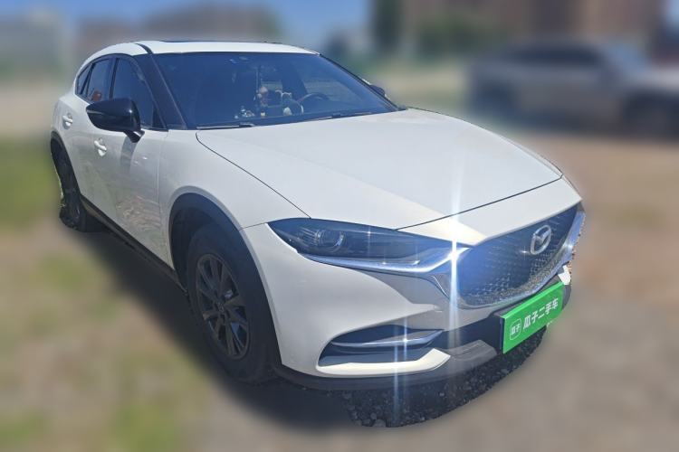 Used Mazda CX-4 2021 2.0L Automatic Two-Wheel Drive Blue Sky Dynamic Edition Front Right 45 Deg