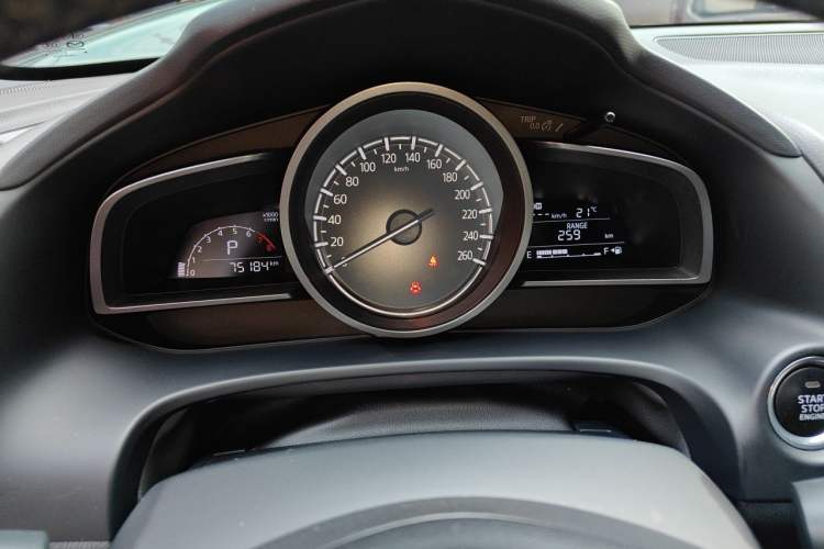 Used Mazda CX-4 2021 2.0L Automatic Two-Wheel Drive Blue Sky Luxury Edition Instrument Cluster