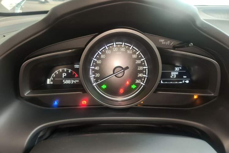 Used Mazda CX-4 2021 2.0L Automatic Two-Wheel Drive Blue Sky Luxury Edition Instrument Cluster