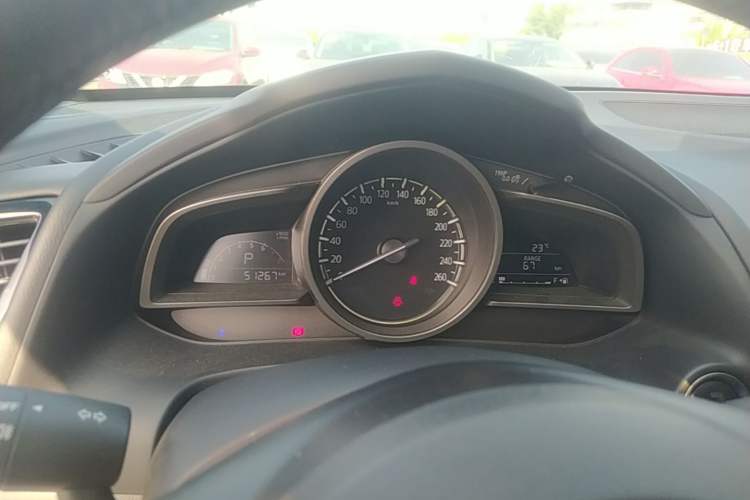 Used Mazda CX-4 2021 2.0L Automatic Two-Wheel Drive Blue Sky Exploration Edition Instrument Cluster