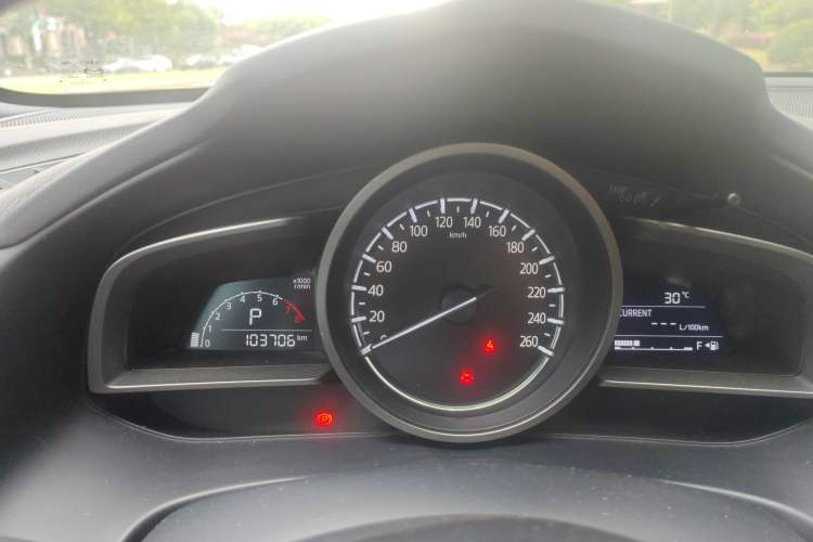 Used Mazda CX-4 2021 2.0L Automatic Two-Wheel Drive Blue Sky Exploration Edition Instrument Cluster