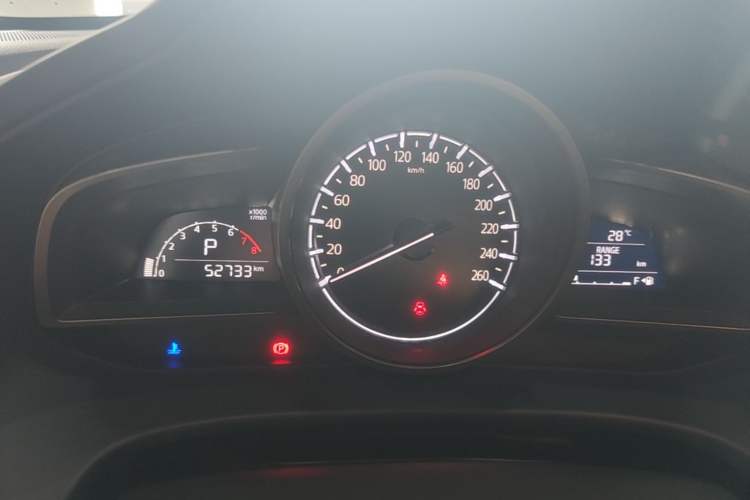 Used Mazda CX-4 2021 2.0L Automatic Two-Wheel Drive Blue Sky Exploration Edition Instrument Cluster