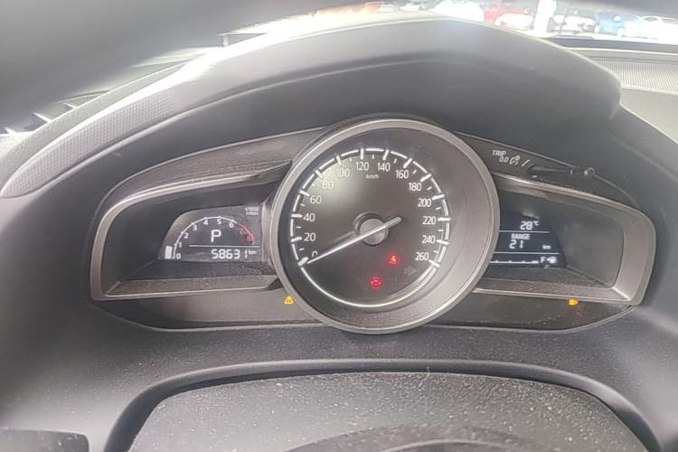 Used Mazda CX-4 2021 2.0L Automatic Two-Wheel Drive Blue Sky Exploration Edition Instrument Cluster