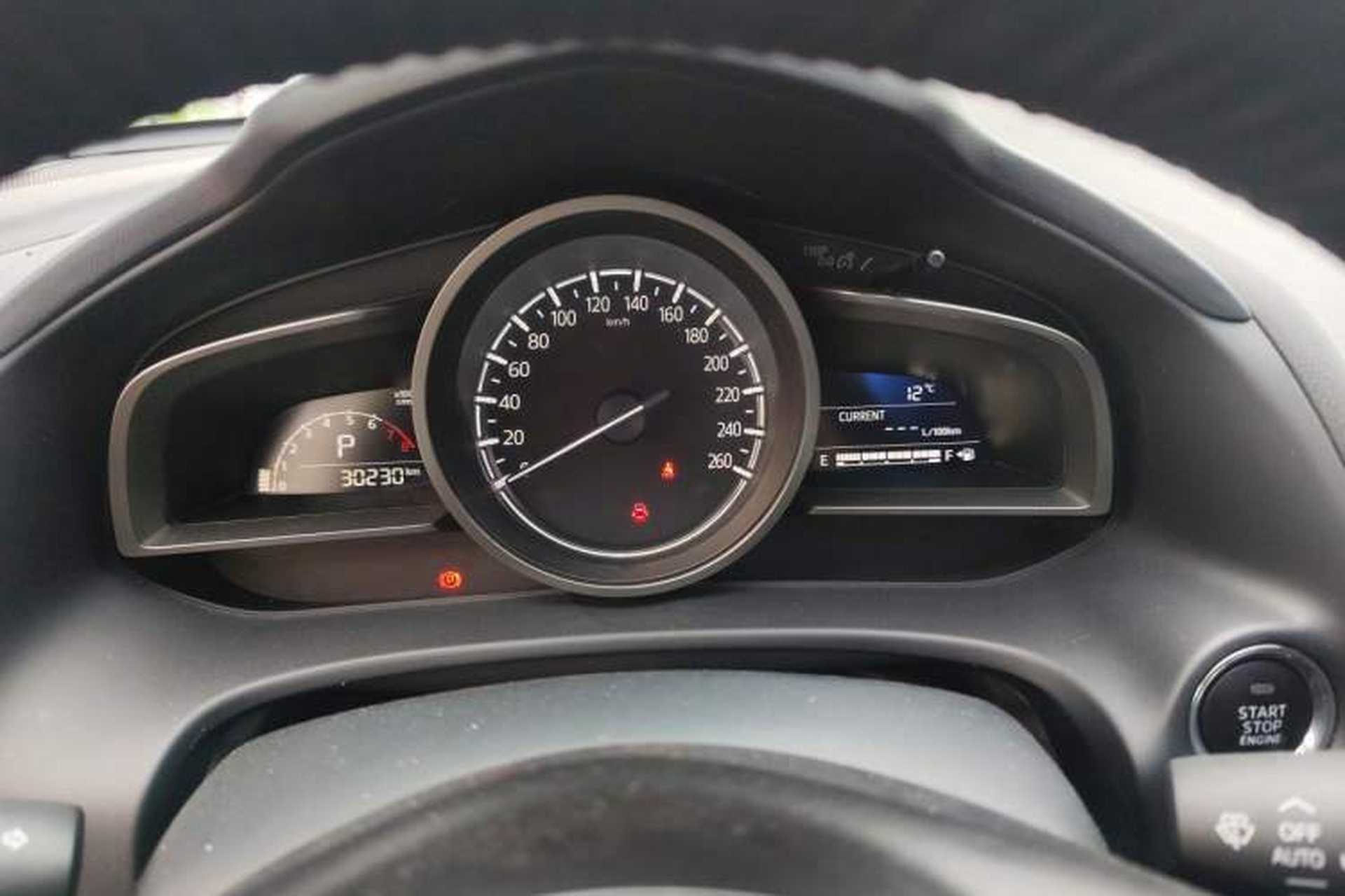 Used Mazda CX-4 2021 2.0L Automatic Two-Wheel Drive Blue Sky Luxury Edition Instrument Cluster