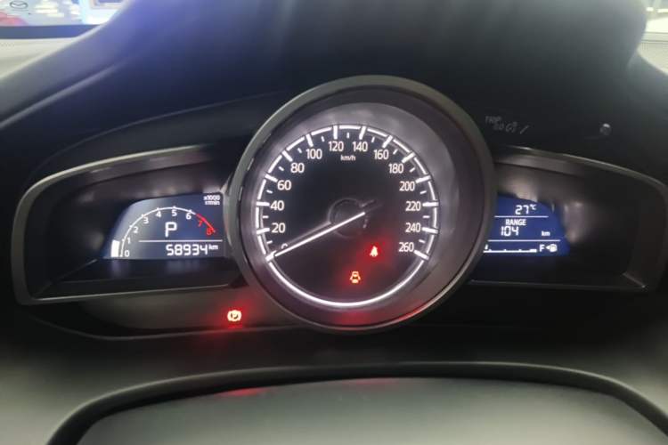 Used Mazda CX-4 2021 2.0L Automatic Two-Wheel Drive Blue Sky Exploration Edition Instrument Cluster