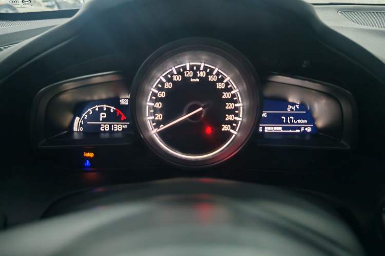 Used Mazda CX-4 2021 2.0L Automatic Two-Wheel Drive Blue Sky Dynamic Edition Instrument Cluster