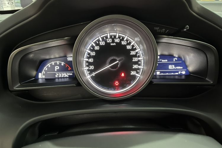 Used Mazda CX-4 2021 2.0L Automatic Two-Wheel Drive Blue Sky Dynamic Edition Odometer Close Up
