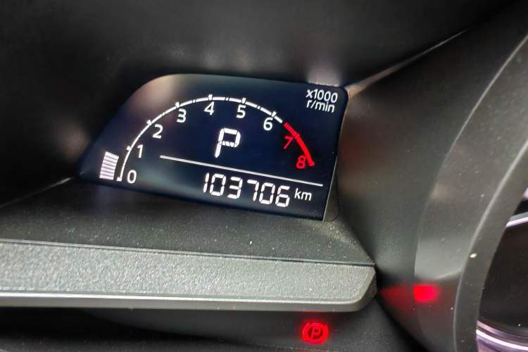 Used Mazda CX-4 2021 2.0L Automatic Two-Wheel Drive Blue Sky Exploration Edition Odometer Close Up