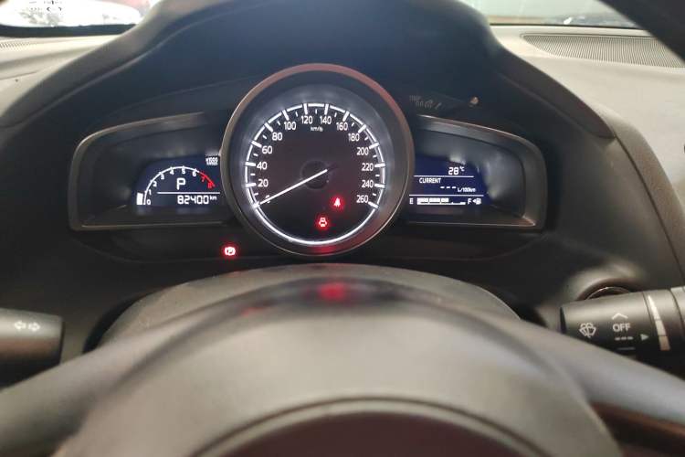 Used Mazda CX-4 2021 2.0L Automatic Two-Wheel Drive Blue Sky Dynamic Edition Odometer Close Up