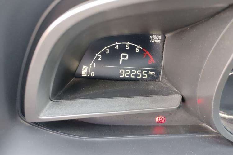 Used Mazda CX-4 2021 2.0L Automatic Two-Wheel Drive Blue Sky Dynamic Edition Odometer Close Up
