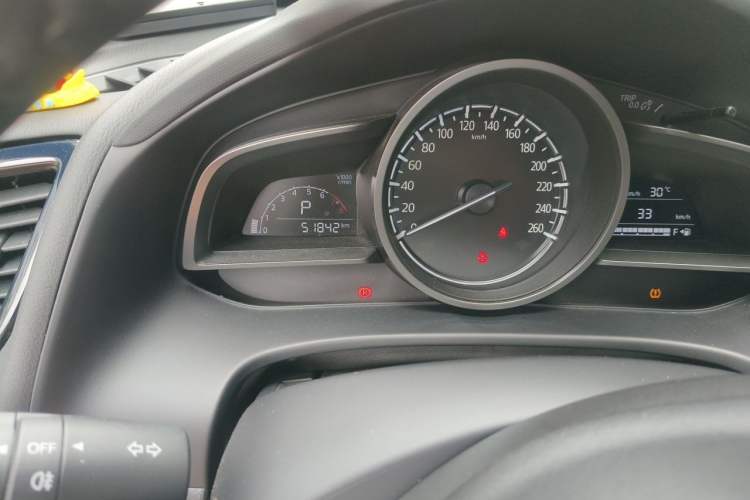 Used Mazda CX-4 2021 2.0L Automatic Two-Wheel Drive Blue Sky Dynamic Edition Odometer Close Up