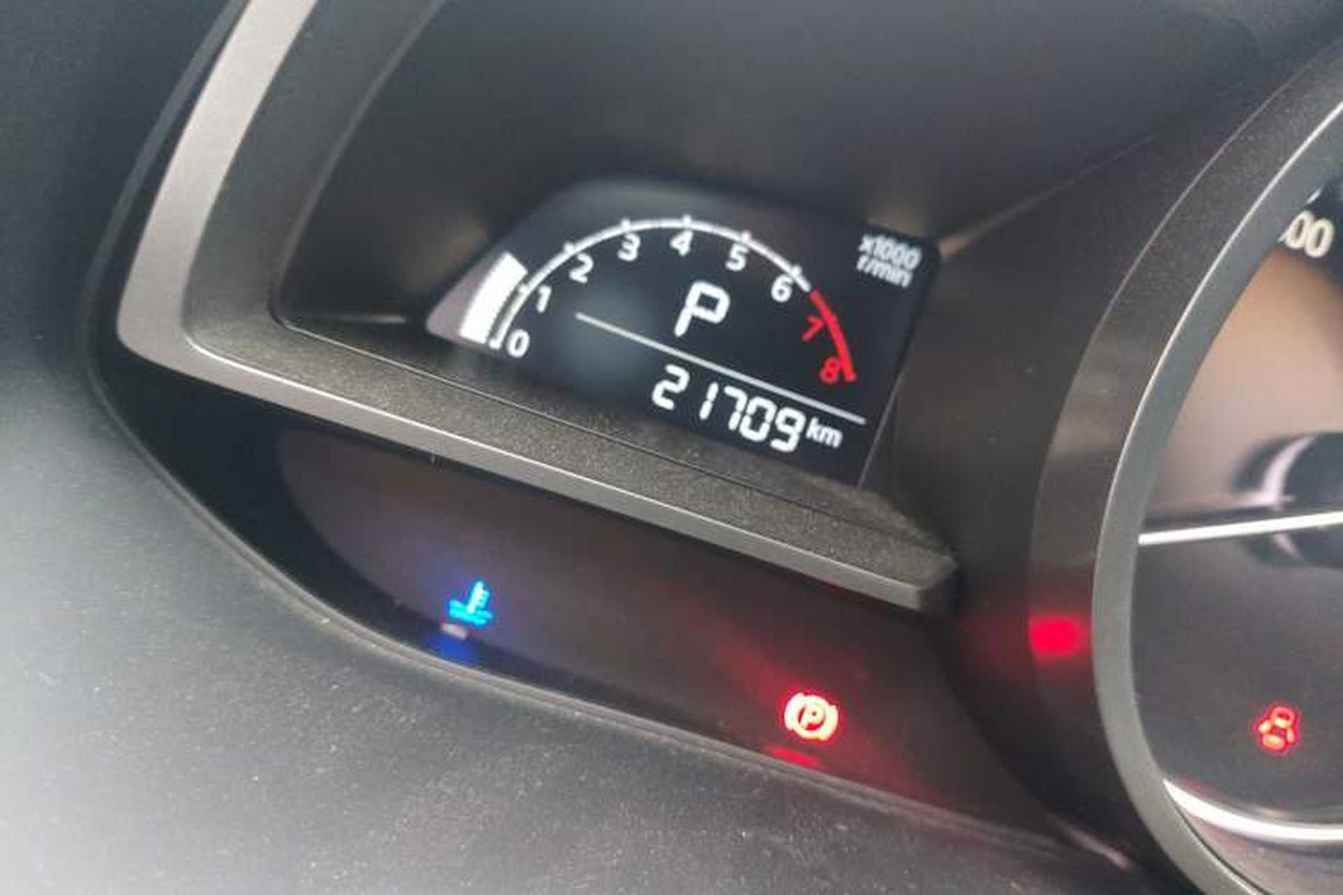 Used Mazda CX-4 2021 2.0L Automatic Two-Wheel Drive Blue Sky Dynamic Edition Odometer Close Up