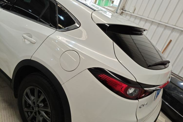 Used Mazda CX-4 2021 2.0L Automatic Two-Wheel Drive Blue Sky Exploration Edition Rear Left 45 Deg
