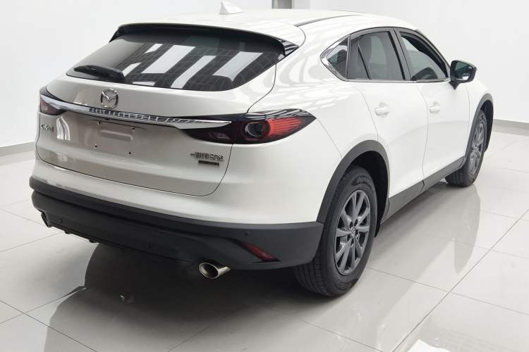 Used Mazda CX-4 2021 2.0L Automatic Two-Wheel Drive Blue Sky Dynamic Edition Rear Right 45 Deg