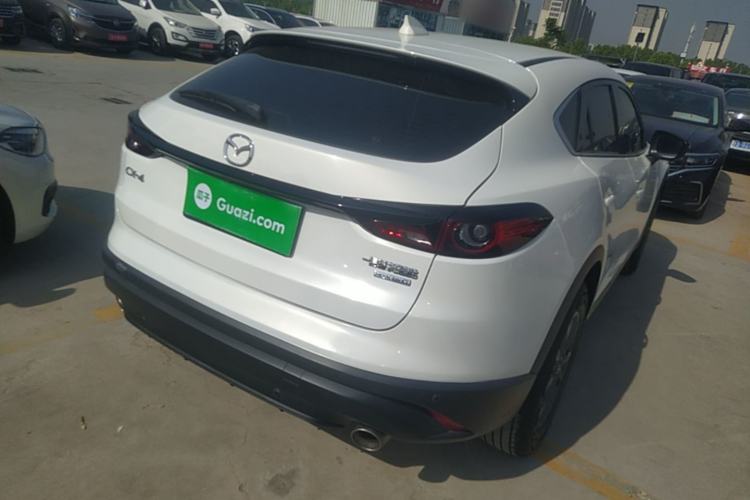 Used Mazda CX-4 2021 2.0L Automatic Two-Wheel Drive Blue Sky Exploration Edition Rear Right 45 Deg