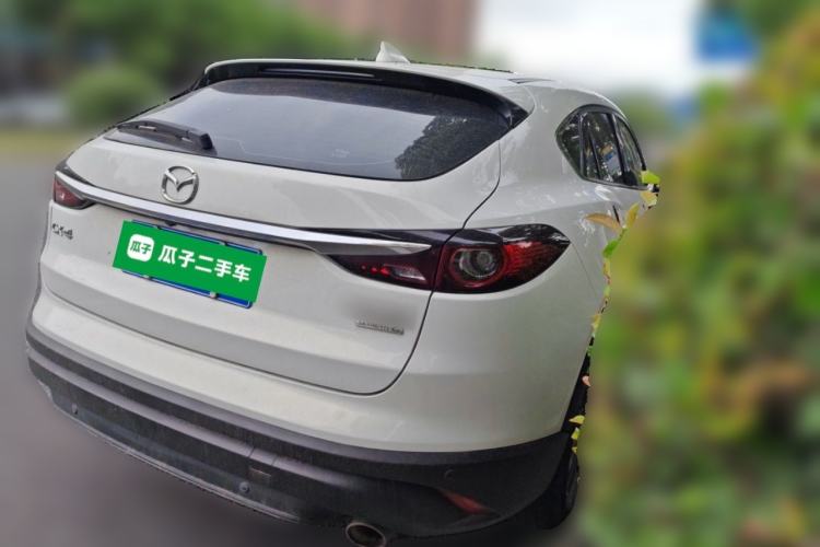 Used Mazda CX-4 2021 2.0L Automatic Two-Wheel Drive Blue Sky Exploration Edition Rear Right 45 Deg