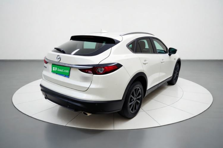 Used Mazda CX-4 2021 2.0L Automatic Two-Wheel Drive Blue Sky Luxury Edition Rear Right 45 Deg