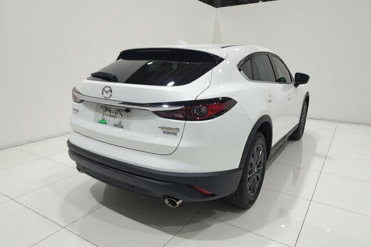 Used Mazda CX-4 2021 2.0L Automatic Two-Wheel Drive Blue Sky Dynamic Edition Rear Right 45 Deg