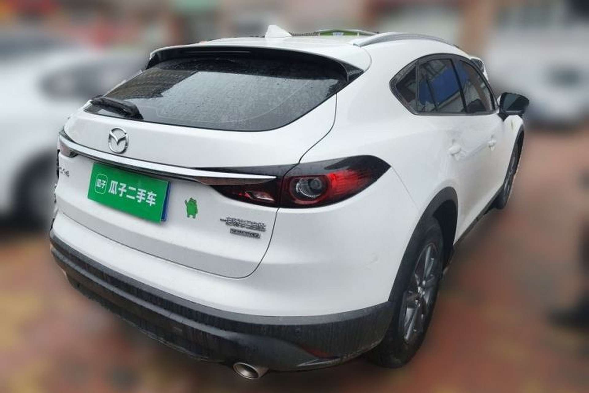 Used Mazda CX-4 2021 2.0L Automatic Two-Wheel Drive Blue Sky Luxury Edition Rear Right 45 Deg