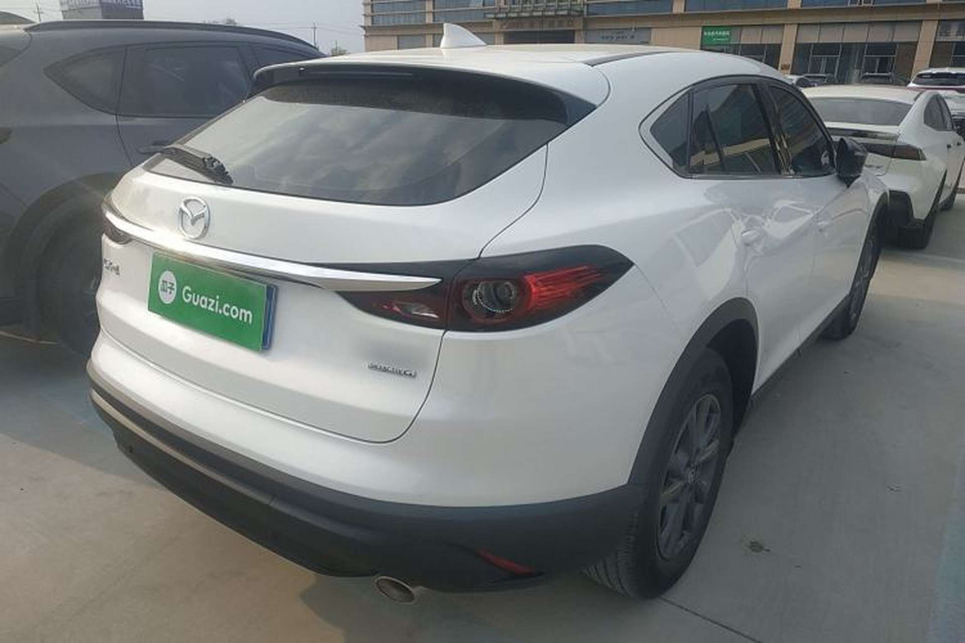 Used Mazda CX-4 2021 2.0L Automatic Two-Wheel Drive Blue Sky Exploration Edition Rear Right 45 Deg