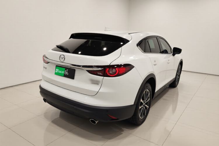 Used Mazda CX-4 2021 2.0L Automatic Two-Wheel Drive Blue Sky Dynamic Edition Rear Right 45 Deg