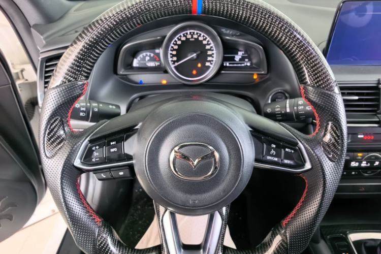 Used Mazda CX-4 2021 2.0L Automatic Two-Wheel Drive Blue Sky Exploration Edition Steering Wheel