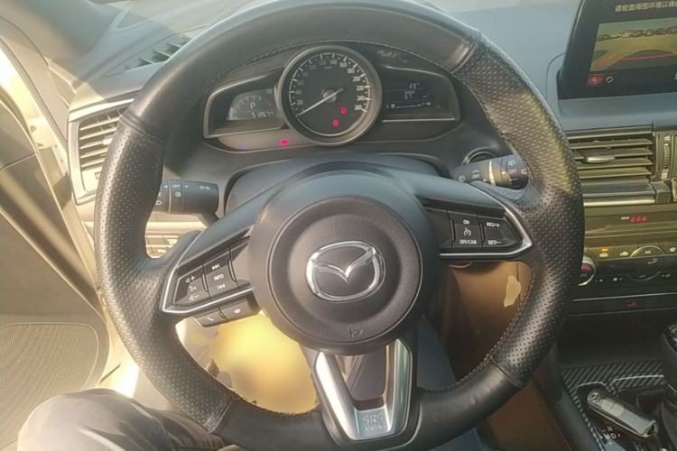 Used Mazda CX-4 2021 2.0L Automatic Two-Wheel Drive Blue Sky Exploration Edition Steering Wheel