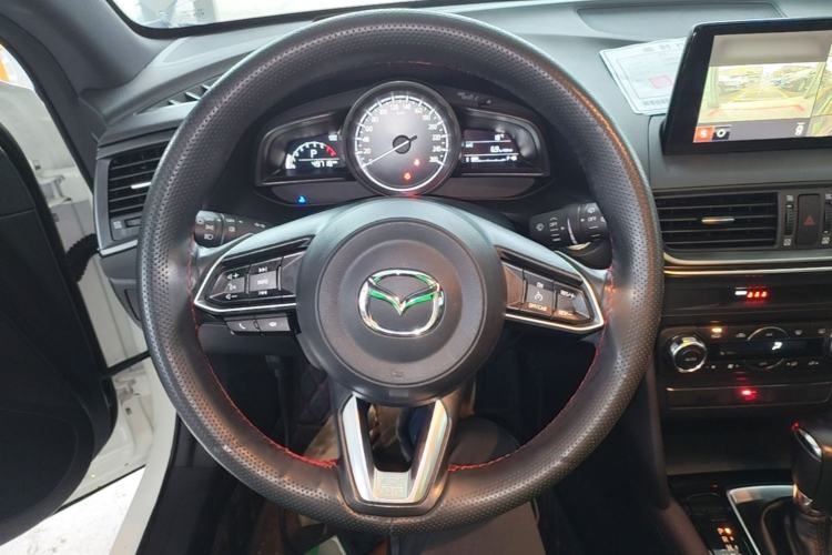 Used Mazda CX-4 2021 2.0L Automatic Two-Wheel Drive Blue Sky Luxury Edition Steering Wheel